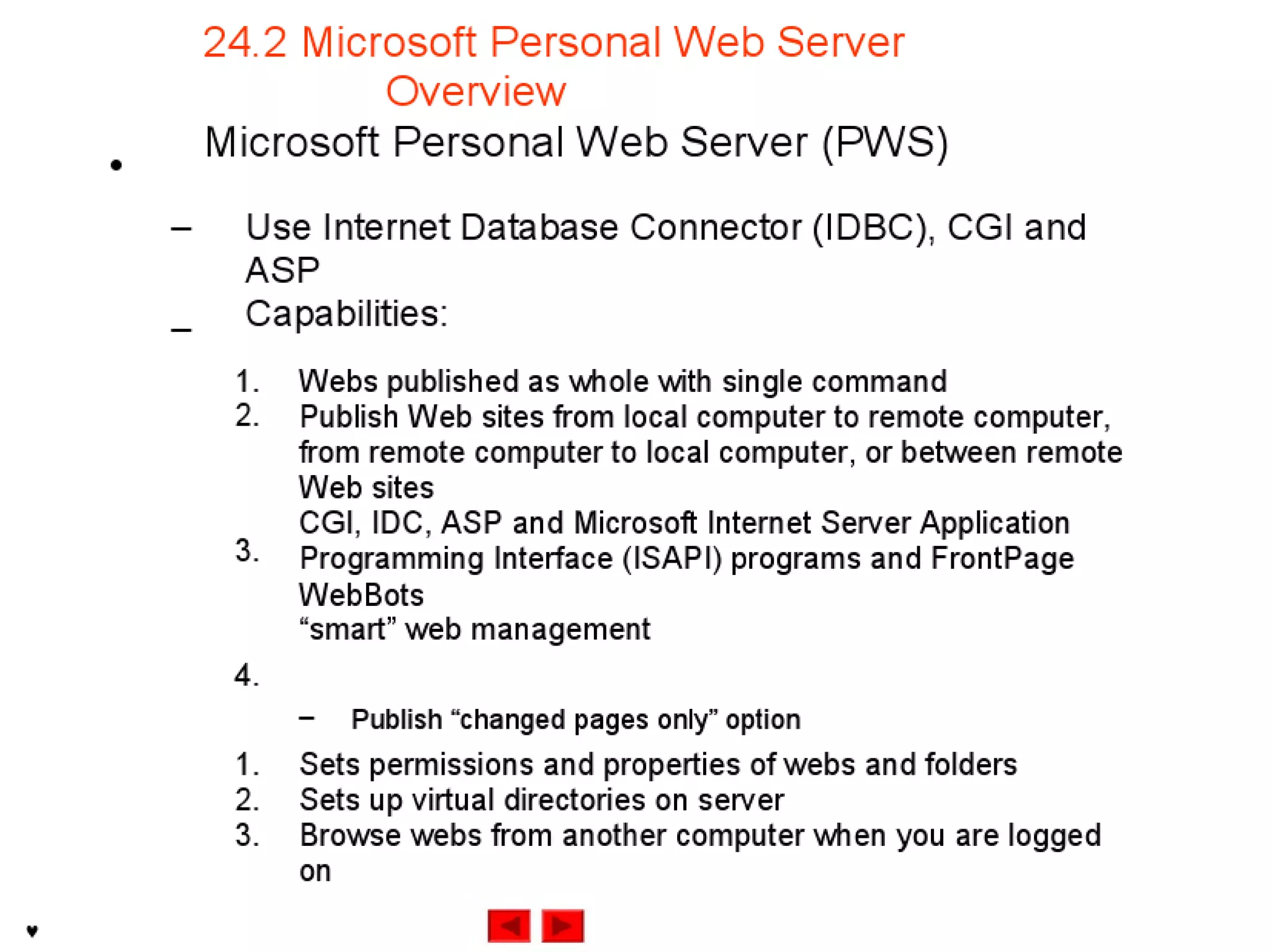 Internet development 24