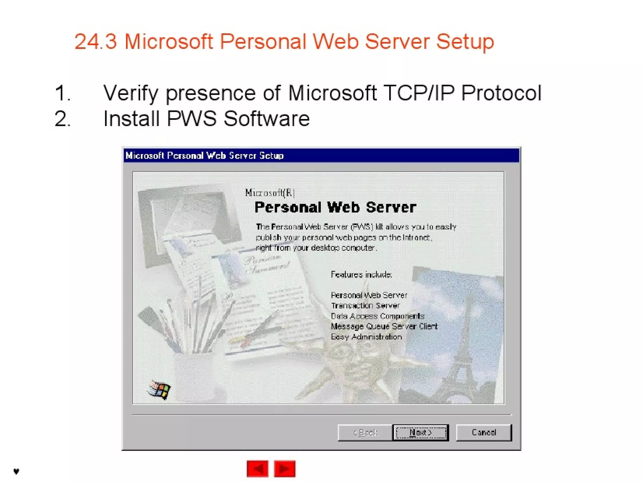 Internet development 24