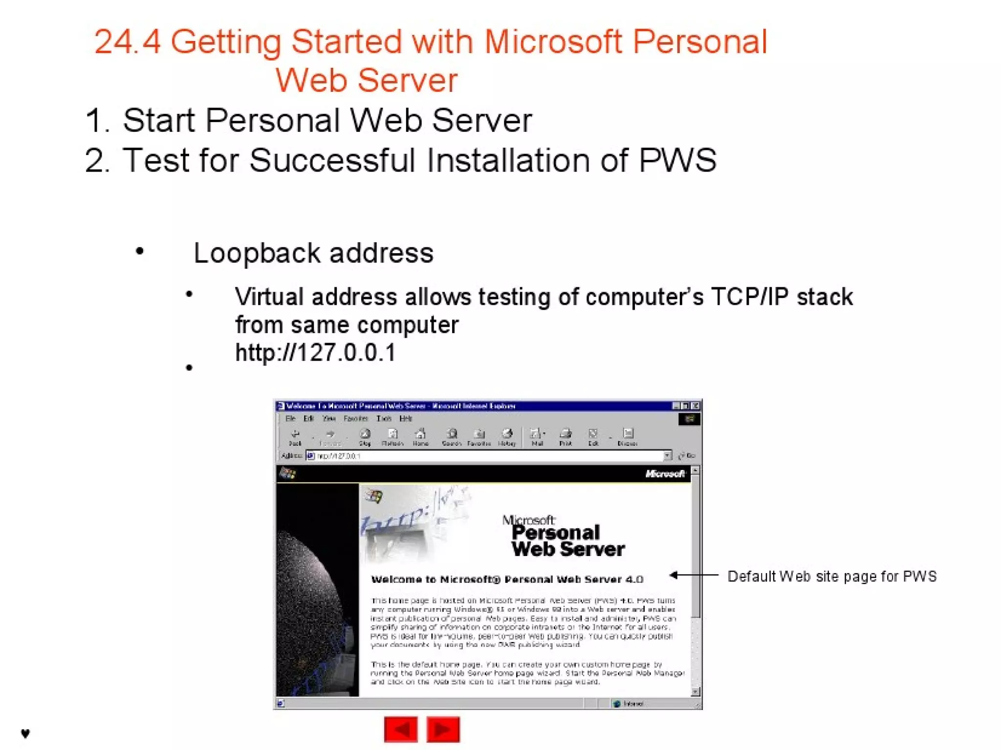 Internet development 24