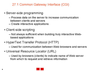 Internet development 27