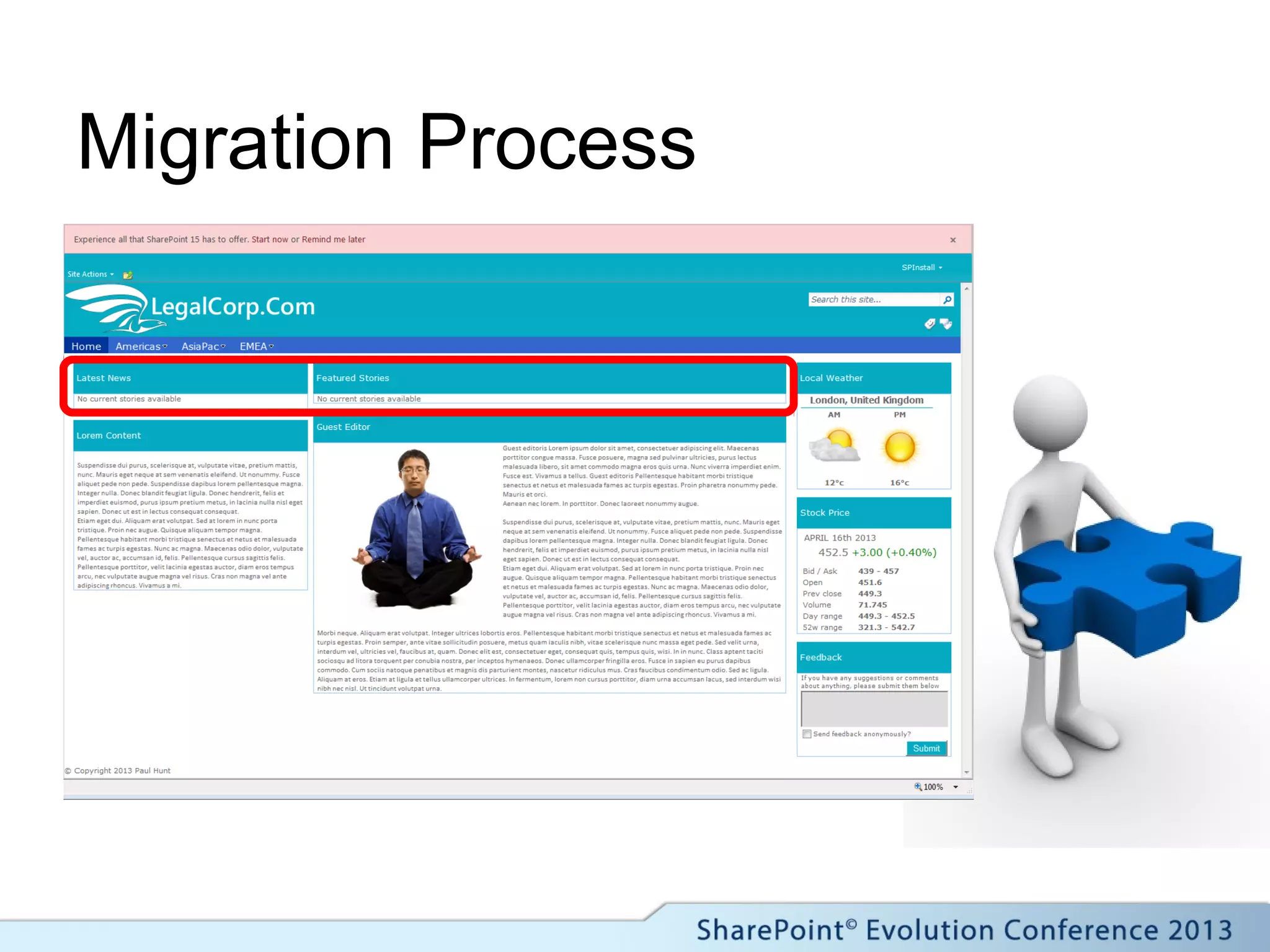 Migration Process
 