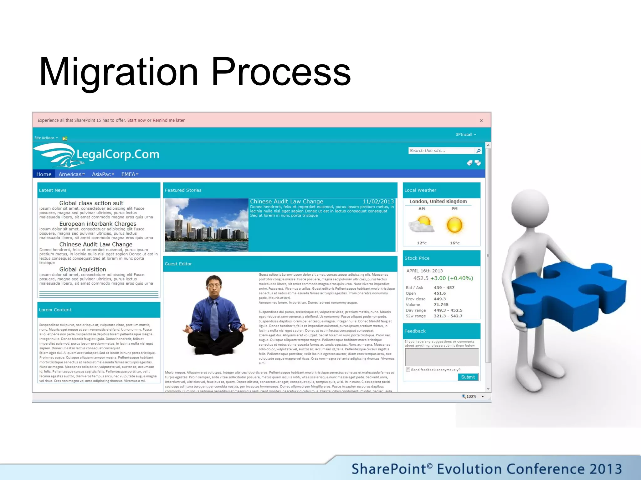 Migration Process
 