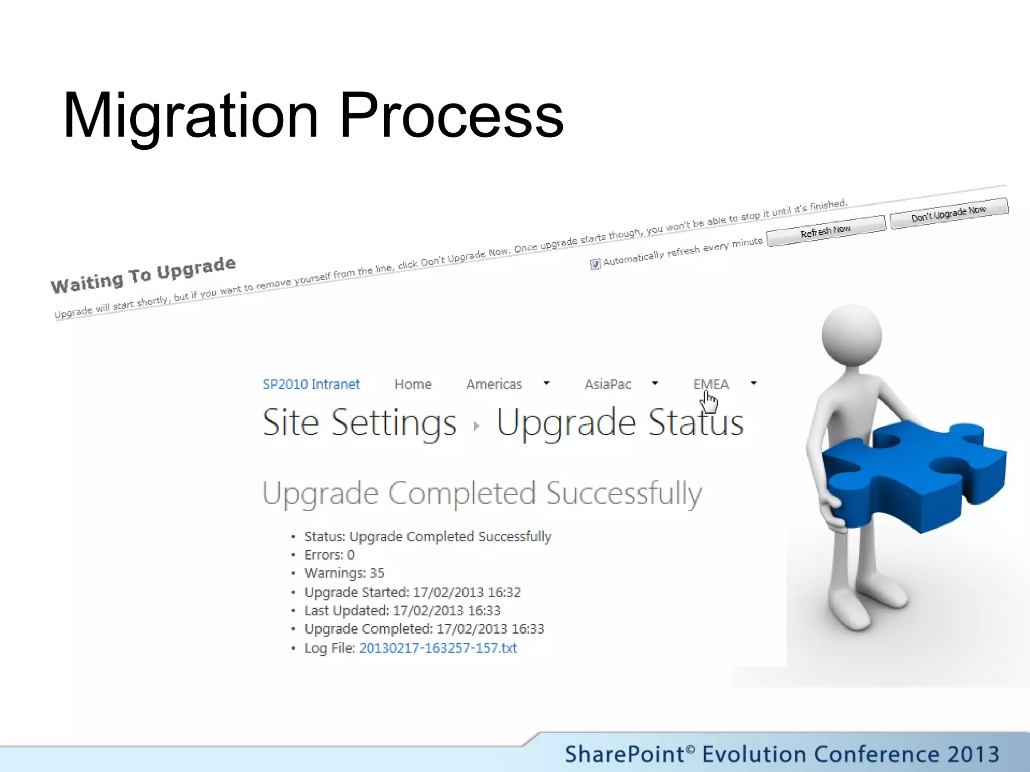 Migration Process
 
