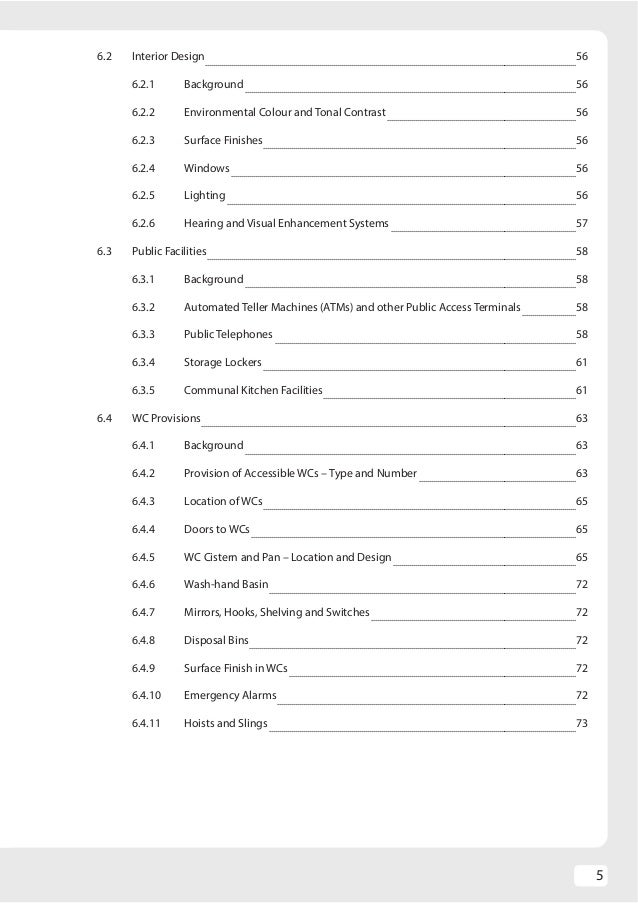 Irish Wheelchair Association Access Guidelines