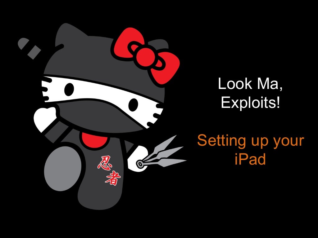 I Want More Ninja – iOS Security Testing