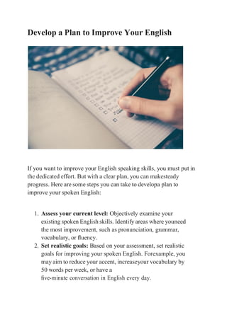 I Want to Improve My English Speaking_ How to Improve Spoken English ...
