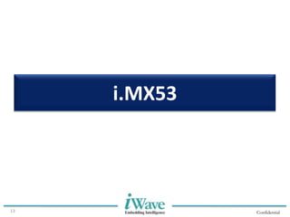 Confidential
i.MX53
13
 