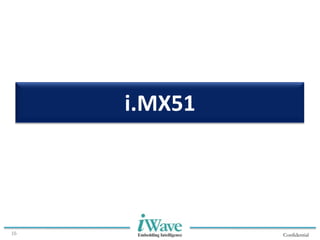 Confidential
i.MX51
16
 