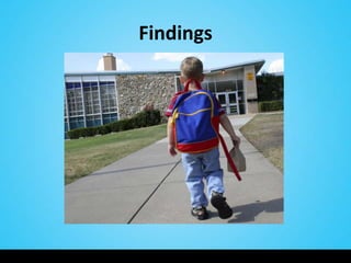 Findings
 