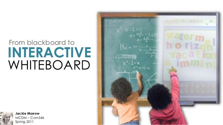 Blackboard to Interactive Whiteboard Blackboard to Interactive Whiteboard