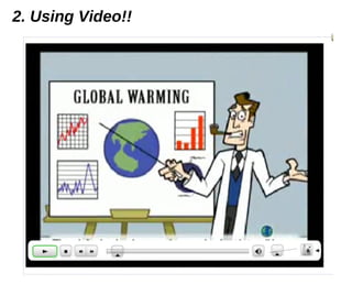 2. Using Video!! 
