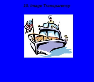 10. Image Transparency 