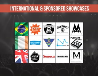 International & Sponsored Showcases
 