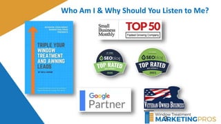 3
Who Am I & Why Should You Listen to Me?
 