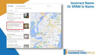 56
Incorrect Name
Or SPAM in Name
 