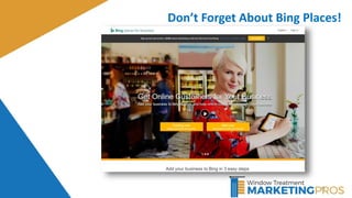 Don’t Forget About Bing Places!
78
 
