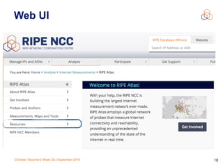 Christian Teuschel | iWeek ZA | September 2016 18
Web UI
 