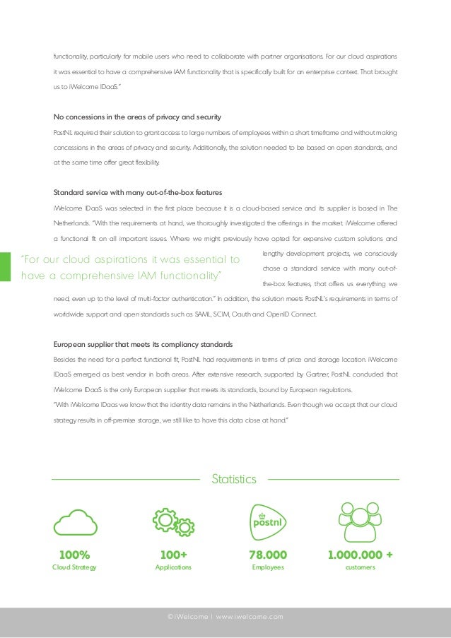 Postnl case study picture