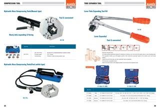 Iwiss Pipe Tools 2015 - Crimping Tools - Pipe Expander - HAVC Tools