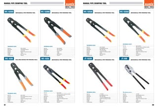 Iwiss Pipe Tools 2015 - Crimping Tools - Pipe Expander - HAVC Tools