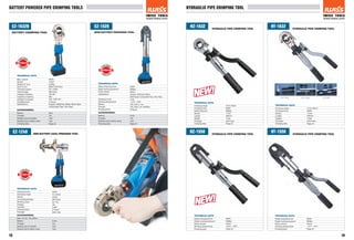Iwiss Pipe Tools 2015 - Crimping Tools - Pipe Expander - HAVC Tools