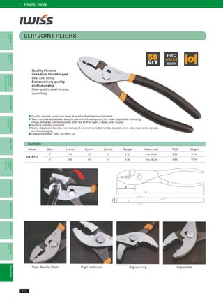 Iwiss Plier Tools, Plier Wrench, Plier Sets