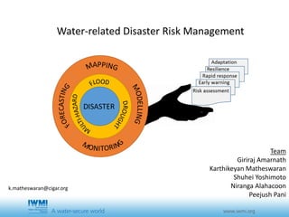 Water Risk Drivers Slides Water-related Disaster Risk Management | PDF