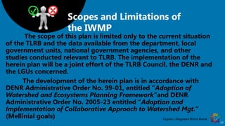 Integrated Watershed Master Plan Operational Plan Pptx