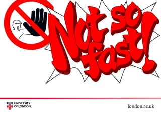 Hands off – it’s ours! Taking back the reins