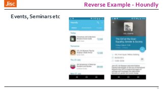 Reverse Example - Houndly
35
Events, Seminars etc
 