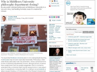 Cuts, Cuts, Cuts Context Today: Departments closing because they don’t make enough money – e.g. Middlesex University example Quangos losing funding because they are regarded as inefficient (Becta?)  Redundancies a real possibility Decline in community, end to growth? Where does this leave us? Have a think about these areas over the next few days. Give us your thoughts during final session 