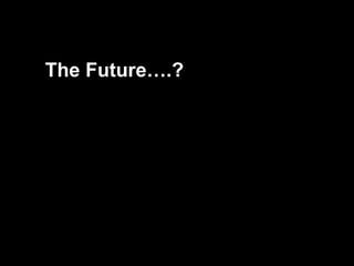 The Future….? 