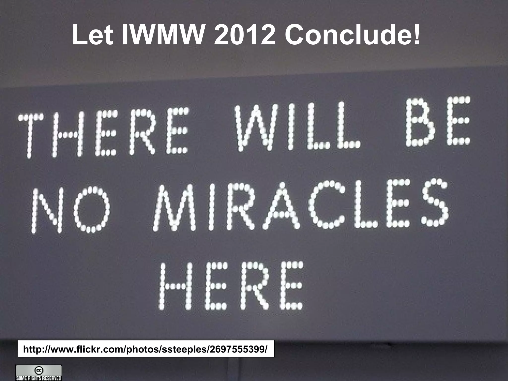 You are not alone – importance of:
          • Community
          • Discussing                              • NE Web group (cf Cookies)
                                                    • Others? (SW) www.ukoln.ac.uk
20        • Sharing
     A centre of expertise in digital information management
 
