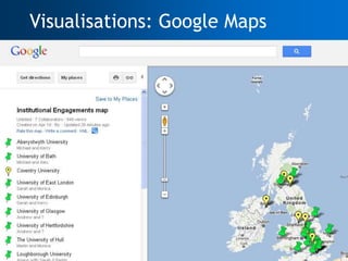 Visualisations: Google Maps




50
 
