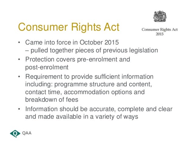 Consumer Contracts Regulations >> Right Here; Right Now: vProviding the Information your Students Need Consumer Contracts Regulations >> Right Here; Right Now: vProviding the Information your Students Need