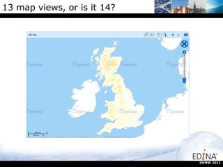 13 map views, or is it 14? IWMW 2011 