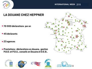 INTERNATIONAL WEEK ANGERS 2018
n
n
n
n
11
2018
 