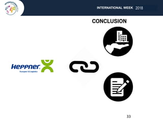 INTERNATIONAL WEEK ANGERS 2018
33
2018
 