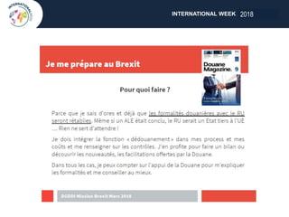 INTERNATIONAL WEEK ANGERS 20182018
 