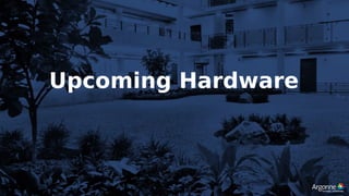 Upcoming Hardware
 