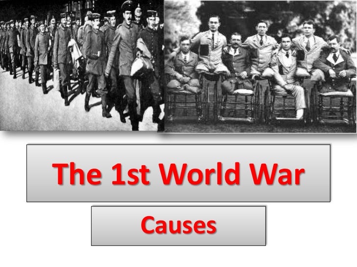 reason for world war 1