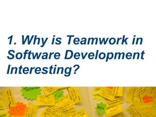 Iwot2017 teamwork in software development | PPT