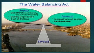 Integrated Water Resources  Management (IWRM)
