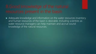 Integrated Water Resources  Management (IWRM)