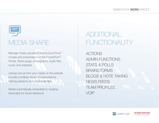 Immersive Workspaces