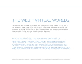 Immersive Workspaces