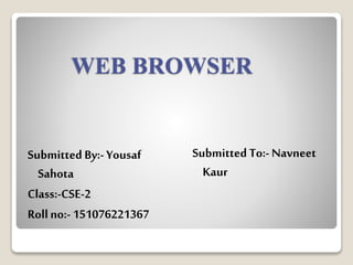 Web browser | PPTX
