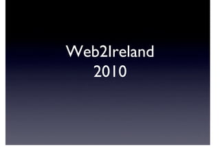 IWTC keynote presentation