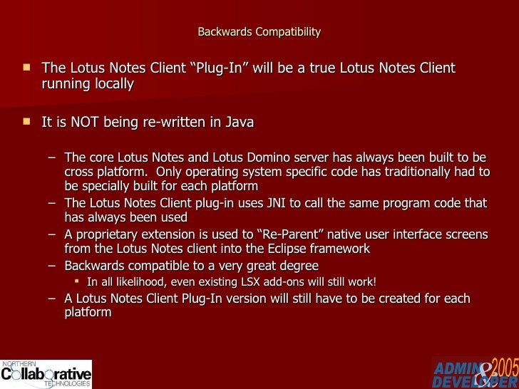 lotus notes 8.5 workspace