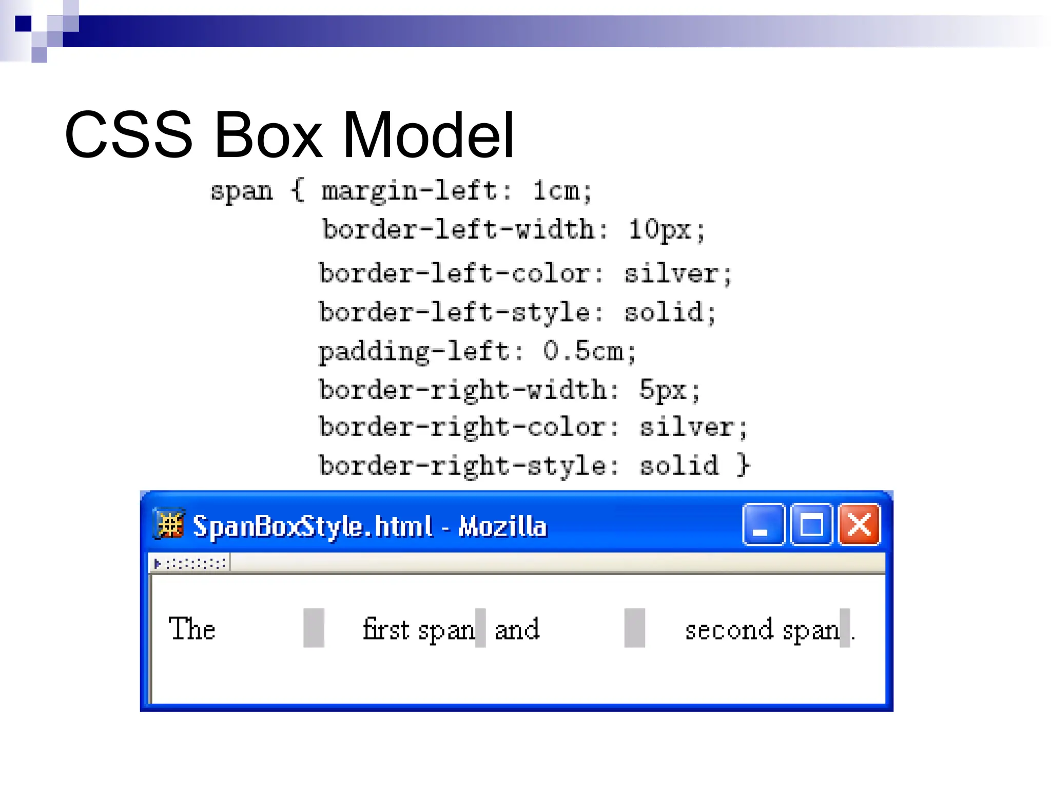 CSS Box Model 